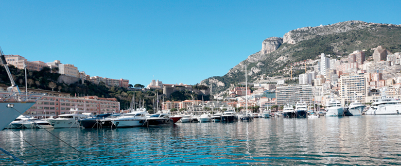 View of Monaco, Monte-Carlo